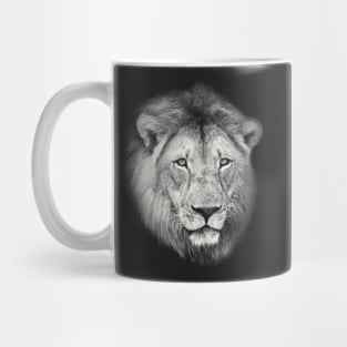 Lion Portrait African Wildlife Mug